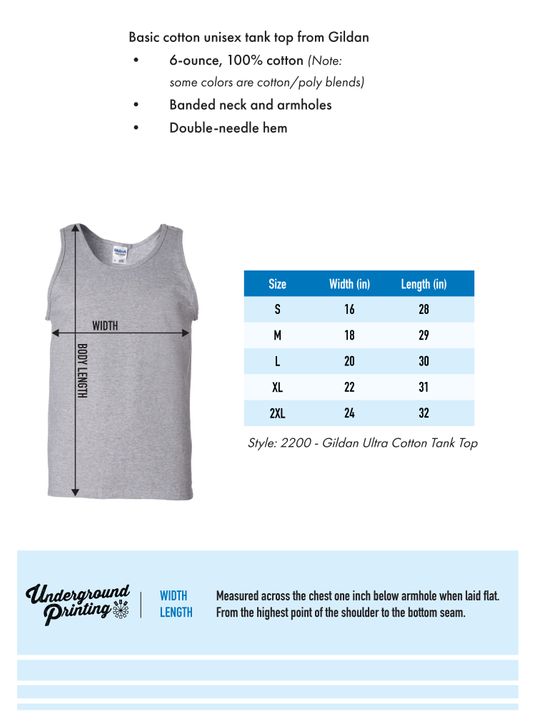 Size Chart For 2200