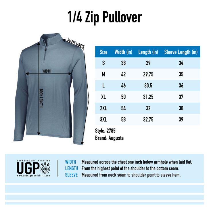 Size Chart For 2785