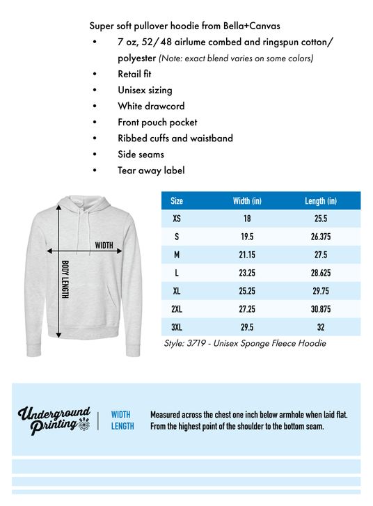 Size Chart For 3719