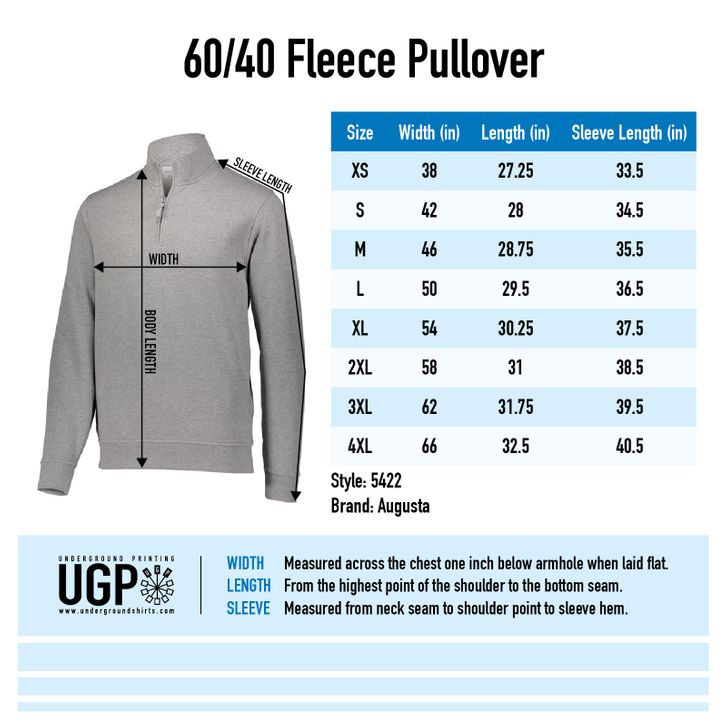 Size Chart For 5422