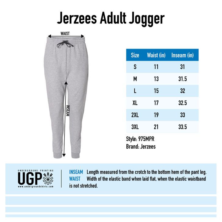 Size Chart For 975MPR