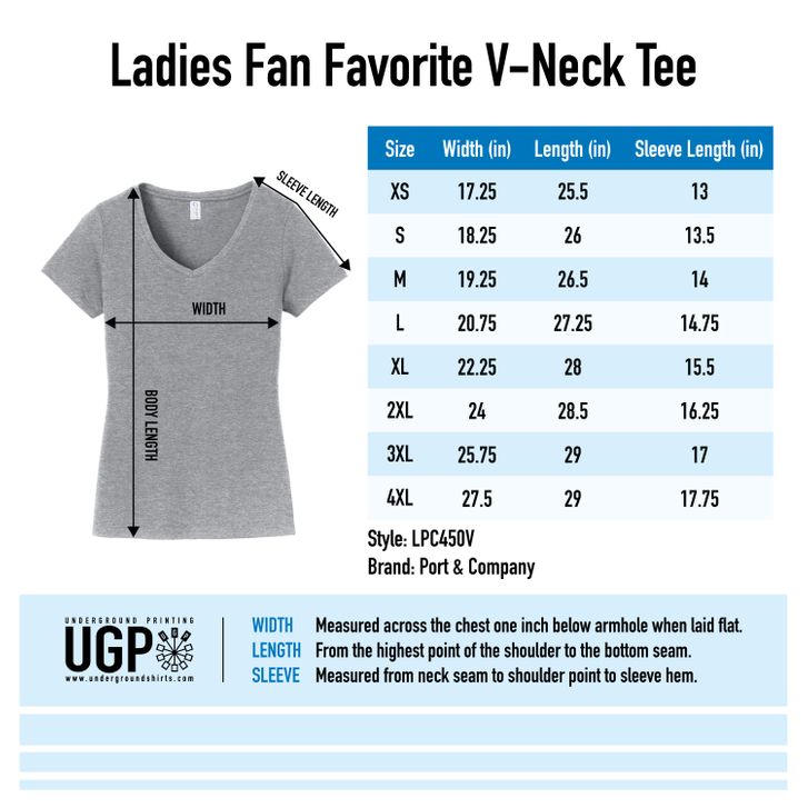 Size Chart For LPC450V