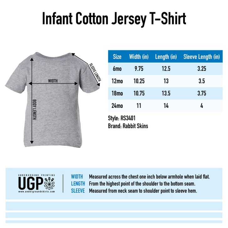 Size Chart For RS3401