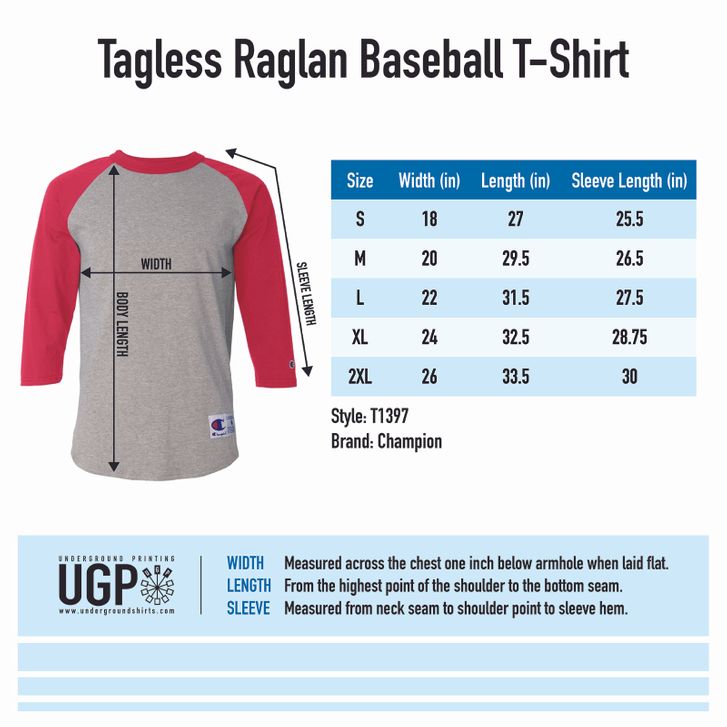 Size Chart For T1397